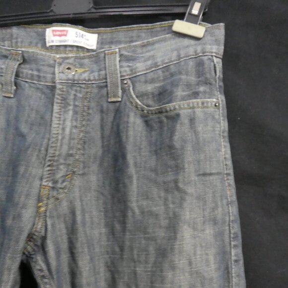 LEVI'S 514 JEANS - Slim Straight | 32 x 30 | Classic Blue Demin Jeans - Picture 5 of 16